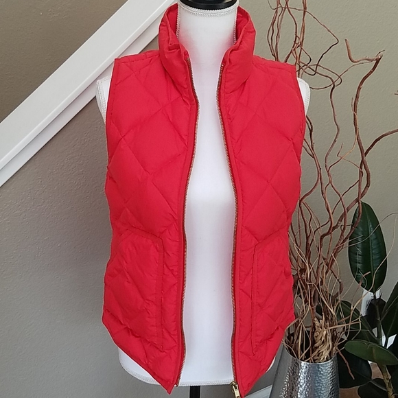 J. Crew down puffy vest - Picture 2 of 7